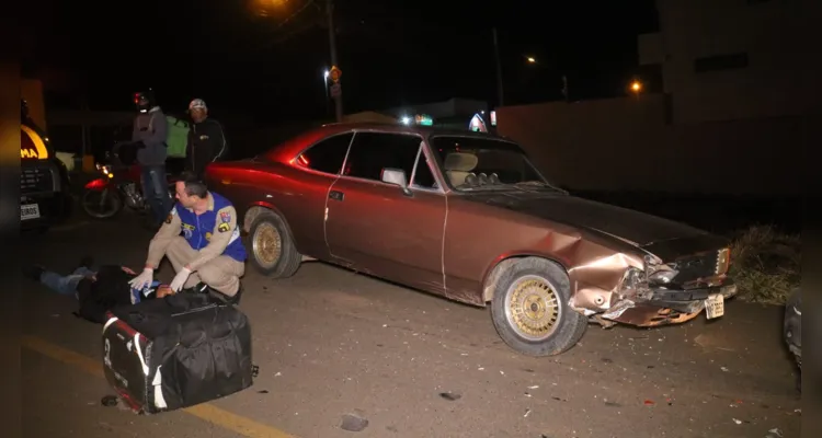 Rapaz foi socorrido por equipes do Corpo de Bombeiros (Siate) e encaminhado para a UPA Santana