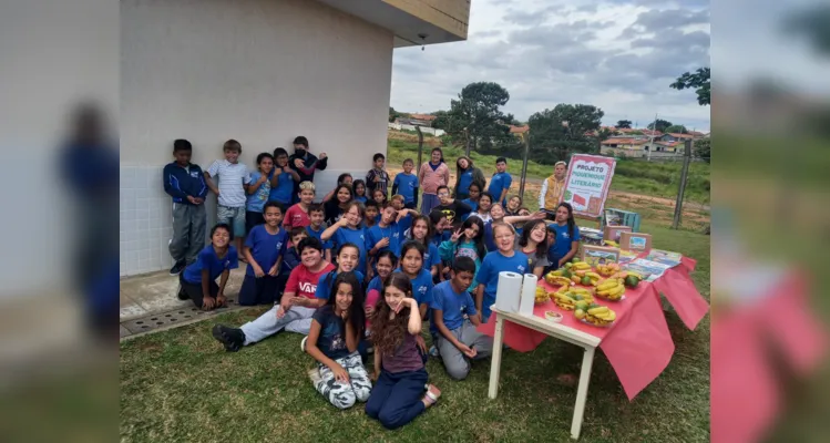 Os alunos puderam aproveitar o espaço para desenvolver o hábito da leitura  