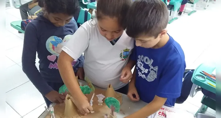 Alunos puderam aprender (e produzir), dentro e fora da sala de aula