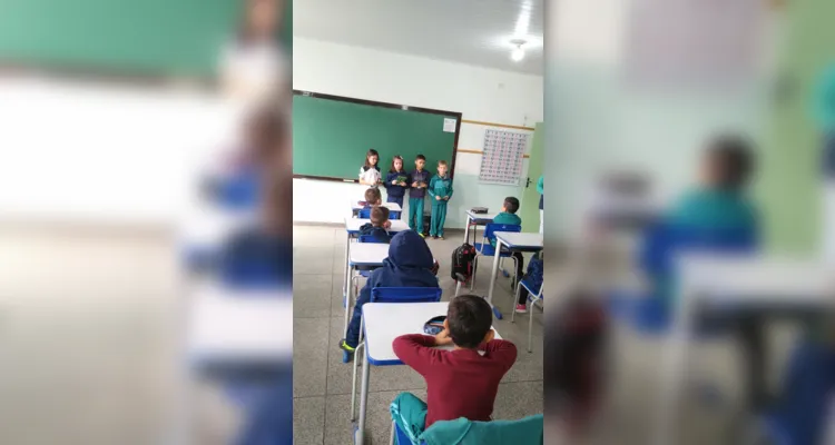 Diversos momentos mostram imersão dos alunos na temática