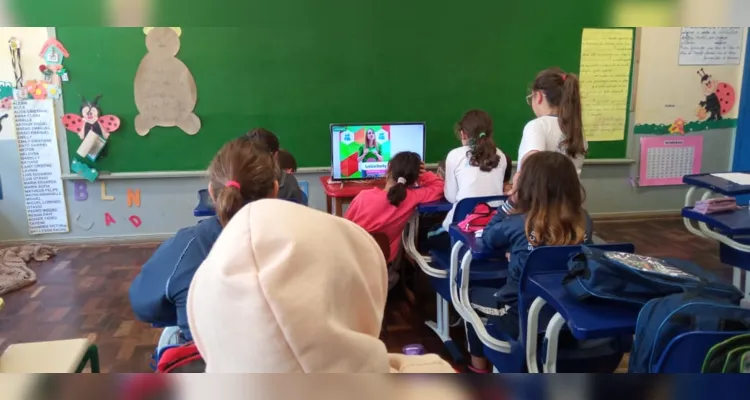 Produções também contribuíram com momentos de conhecimento em sala de aula