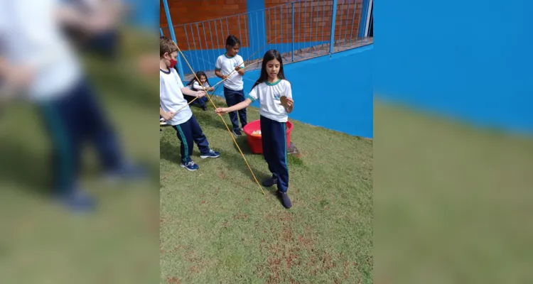 Dinâmica teve amplo engajamento da turma