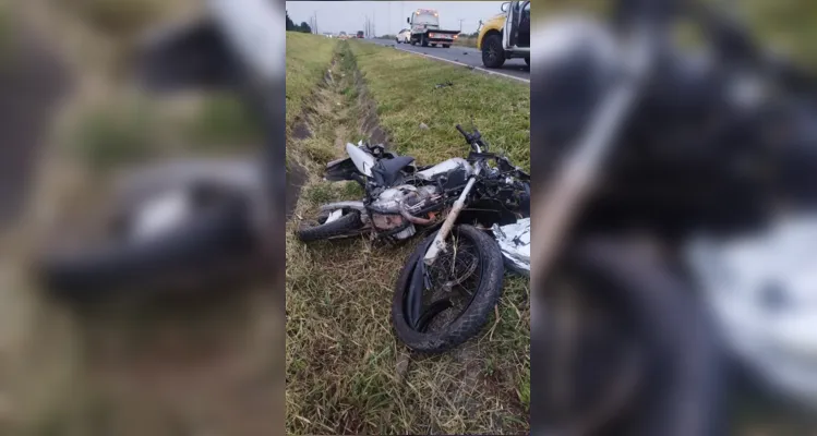 Motociclista não resistiu aos ferimentos 