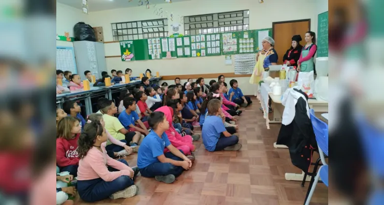 Durante o mês de abril diversas atividades, individuais e em conjunto, agitaram a escola 