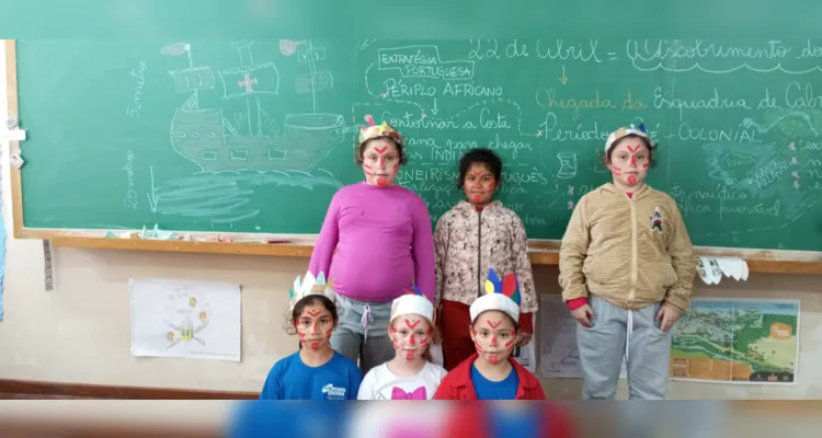 Durante o mês de abril diversas atividades, individuais e em conjunto, agitaram a escola 