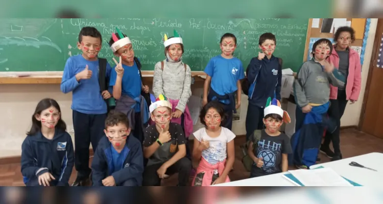 Durante o mês de abril diversas atividades, individuais e em conjunto, agitaram a escola 