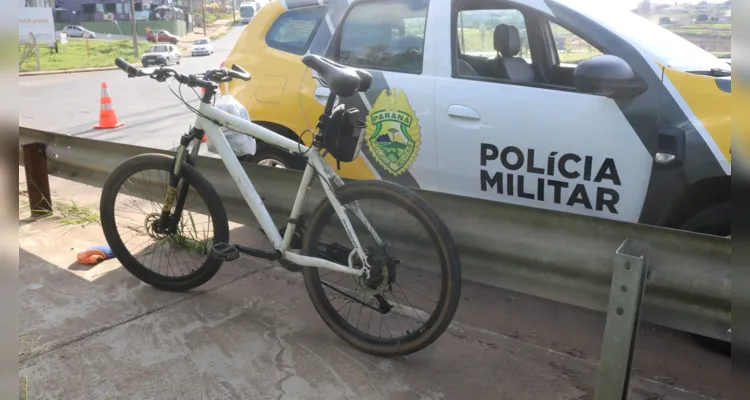 Agentes da Polícia Militar que passavam pelo local acionaram rapidamente o Samu