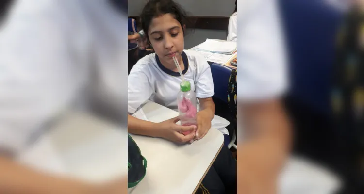 Alunos puderam construir seus próprios 'mini sistemas' em sala de aula