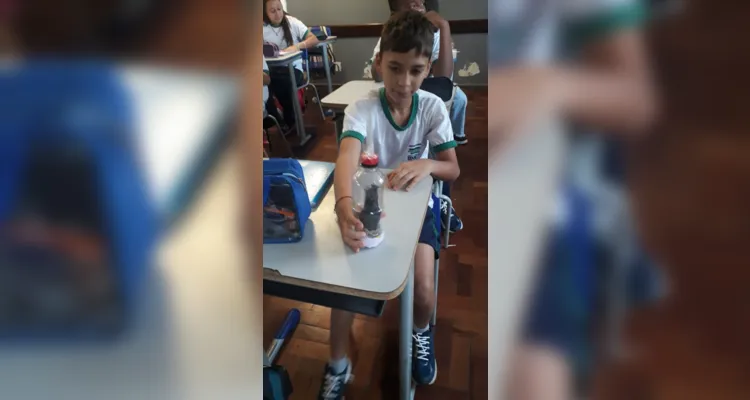 Alunos puderam construir seus próprios 'mini sistemas' em sala de aula