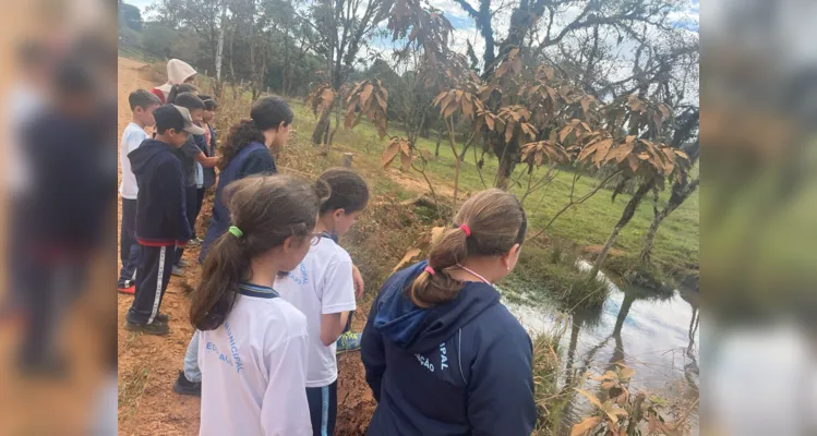 Educandos puderam investigar como anda o meio ambiente em sua comunidade