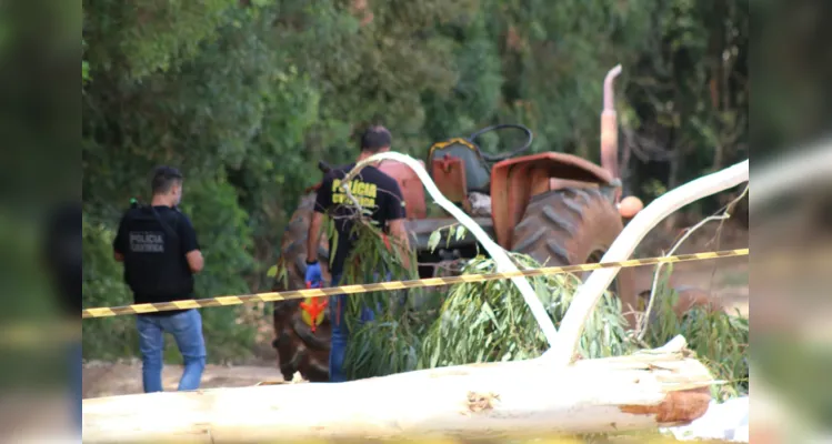 Acidente de trabalho com morte de mulher aconteceu na manhã desta quarta-feira