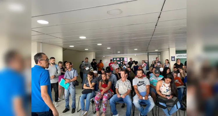 As atividades foram realizadas em parceria com o SOS de Ponta Grossa e o Colégio Estadual Elzira Correia de Sá.