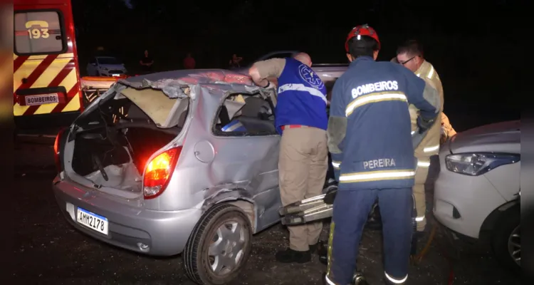 Grave acidente aconteceu na noite desta quarta-feira (22), na PR-151, entre Carambeí e Ponta Grossa