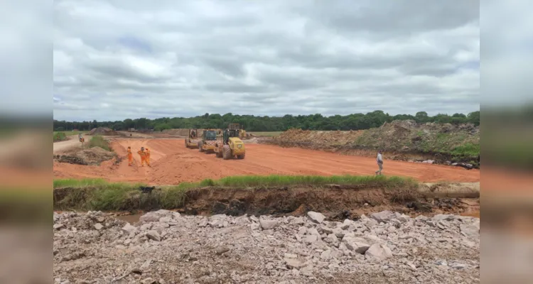 Segundo as projeções divulgadas à imprensa, a obra deve ser concluída no início do ano que vem