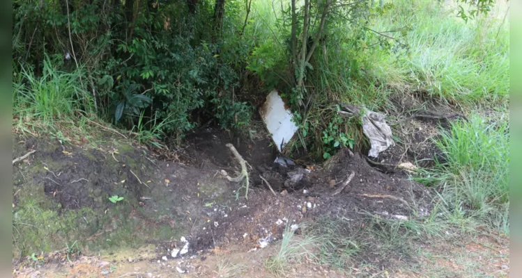 Restos mortais foram recolhidos para o necrotério do IML de Ponta Grossa