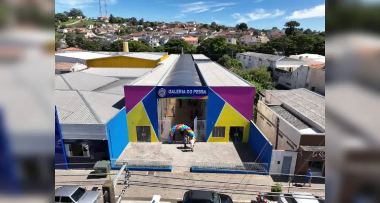 Durante a abertura da galeria, a prefeita Alcione Lemos (União) prestou contas sobre a obra