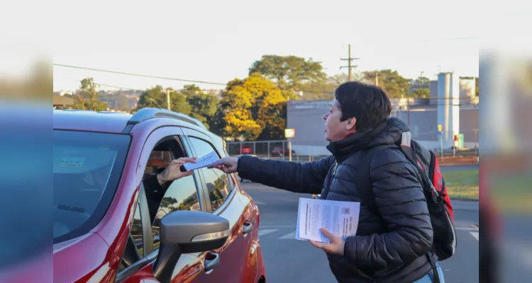 No campus Central da UEPG a greve conta com adesão de 95% de professores, enquanto no campus Uvaranas a estimativa do Comando da Greve Docente é de 90%