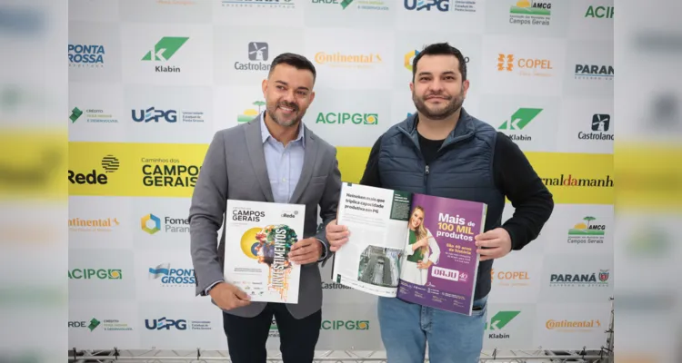 Veja quem prestigiou o lançamento do Anuário Caminho dos Campos Gerais