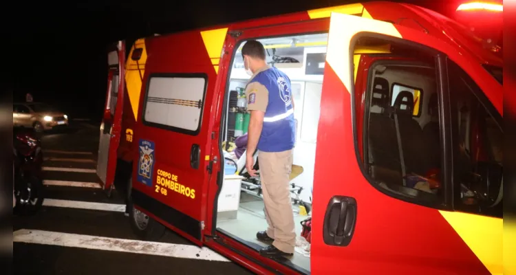 Corpo de Bombeiros encaminhou à vítima à UPA Santana.