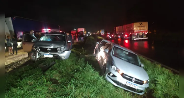 Acidente aconteceu na noite de 6 de abril, na Rodovia do Café, Distrito Industrial de Ponta Grossa