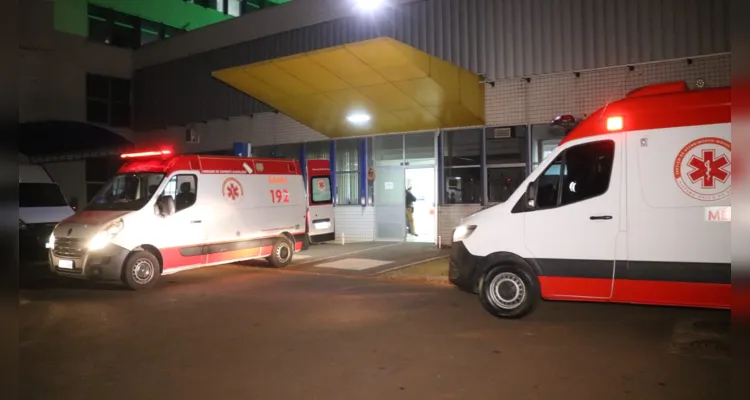 Agentes do Samu realizaram os primeiros atendimentos médicos.