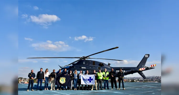 A aeronave vem para reforçar as ações humanitárias, de fiscalização de trânsito e de combate à criminalidade