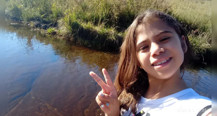 Foto em um momento de lazer, em Jaguariaiva - 5º ano B da Escola Júlio de Mesquita Filho