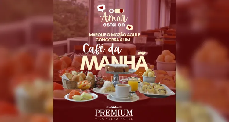 Hotel de  Ponta Grossa está realizando o sorteio de um café da manhã especial.