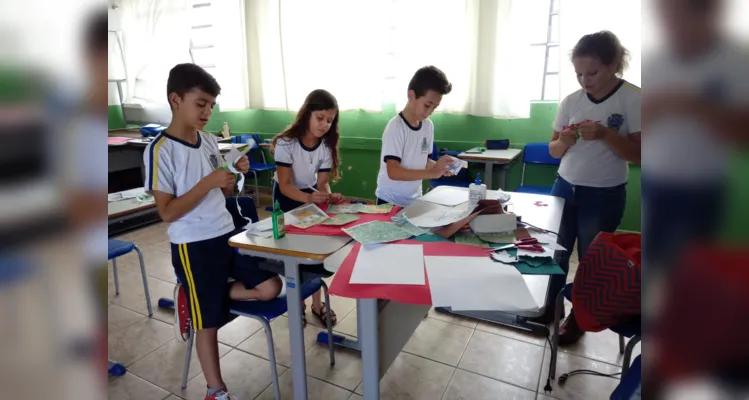 Trabalho em sala e com familiares em casa contribuiu para ampliar ainda mais ação ambiental