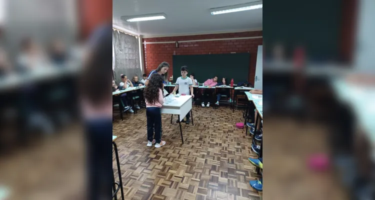 Conceitos como filtração, decantação e catação também foram propostos em sala de aula