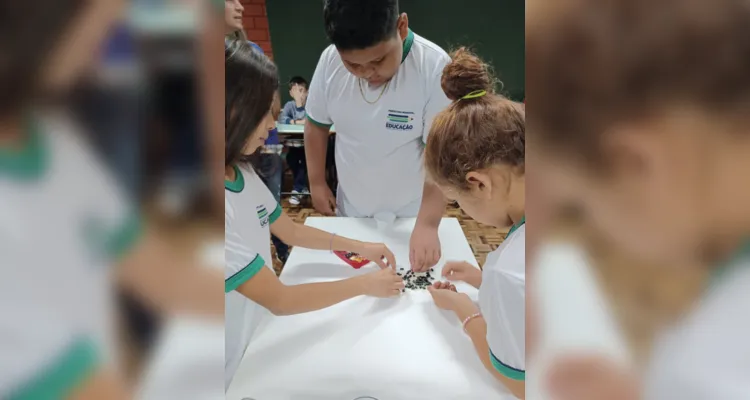 Conceitos como filtração, decantação e catação também foram propostos em sala de aula