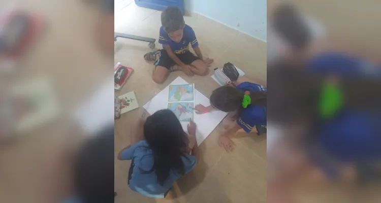 Os alunos fizeram pesquisas e elaboraram mapas mentais sobre os climas e biomas das regiões brasileiras