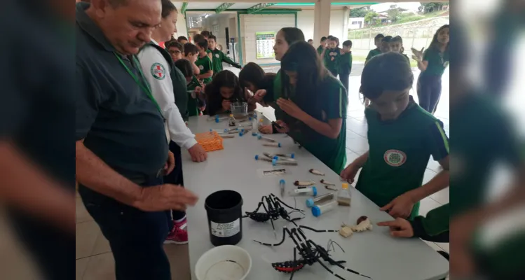 Diversos momentos de conhecimento sobre o tema foram oportunizados aos alunos