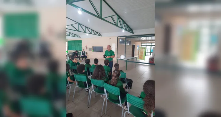 Diversos momentos de conhecimento sobre o tema foram oportunizados aos alunos