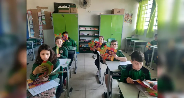 Diversos momentos de conhecimento sobre o tema foram oportunizados aos alunos