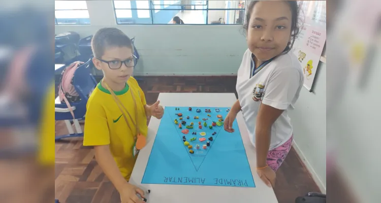 Práticas, como quiz e construção da pirâmide, engajaram educandos no trabalho