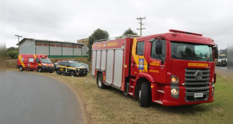 O contudor de 38 anos foi socorrido pelo Corpo de Bombeiros (Siate), mas recusou encaminhamento hospitalar