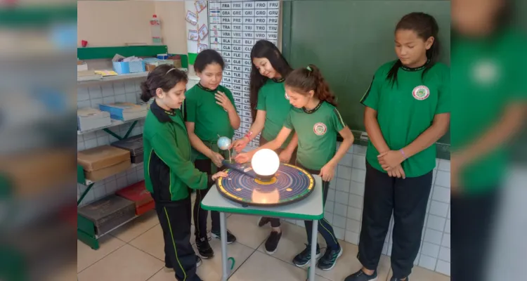 Produções e utilização de diversos recursos ampliaram noções astronômicas dos alunos