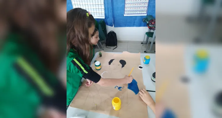 Diversos aspectos do período foram trabalhados pelos educandos