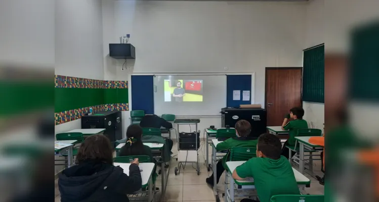 Diversos aspectos do período foram trabalhados pelos educandos