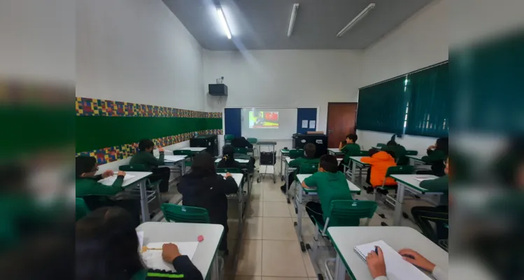 Diversos aspectos do período foram trabalhados pelos educandos