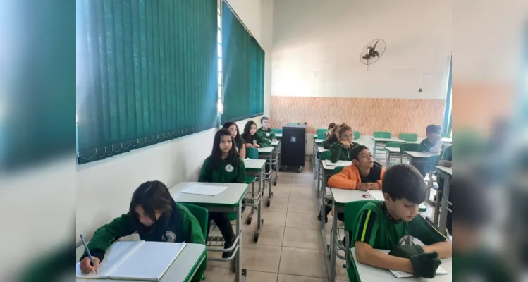 Diversos aspectos do período foram trabalhados pelos educandos