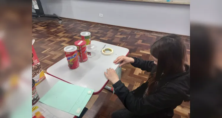 Diversas etapas compuseram o trabalho em sala de aula