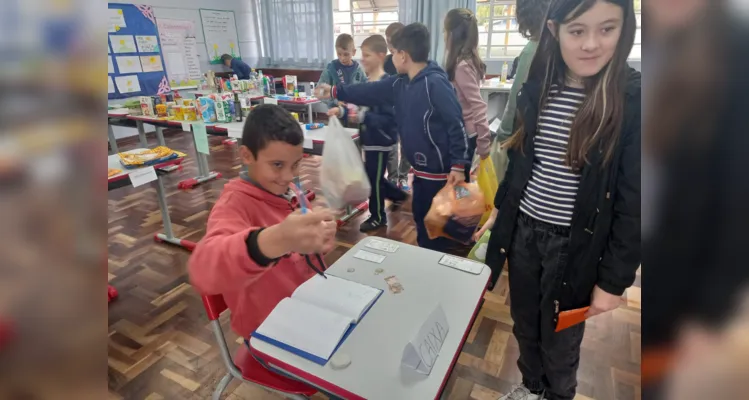 Diversas etapas compuseram o trabalho em sala de aula