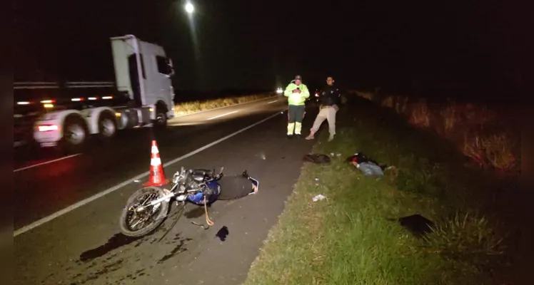 Motociclista de 20 anos é vítima fatal de acidente na BR-376