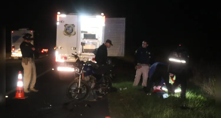 Motociclista de 20 anos é vítima fatal de acidente na BR-376