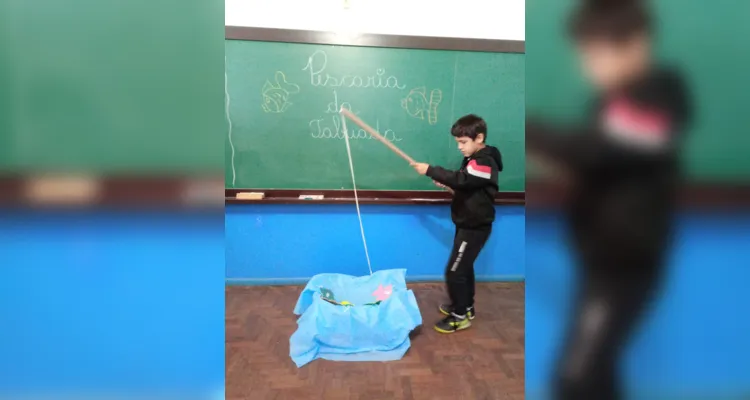 Diversão e conhecimento tomaram conta da sala de aula