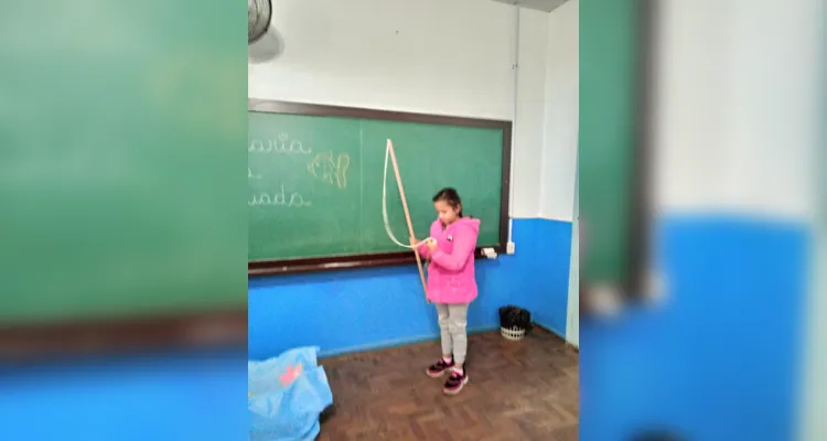 Diversão e conhecimento tomaram conta da sala de aula