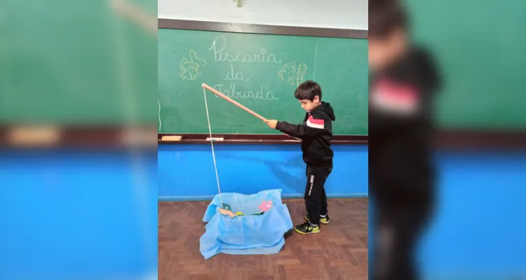 Diversão e conhecimento tomaram conta da sala de aula