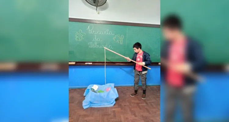 Diversão e conhecimento tomaram conta da sala de aula